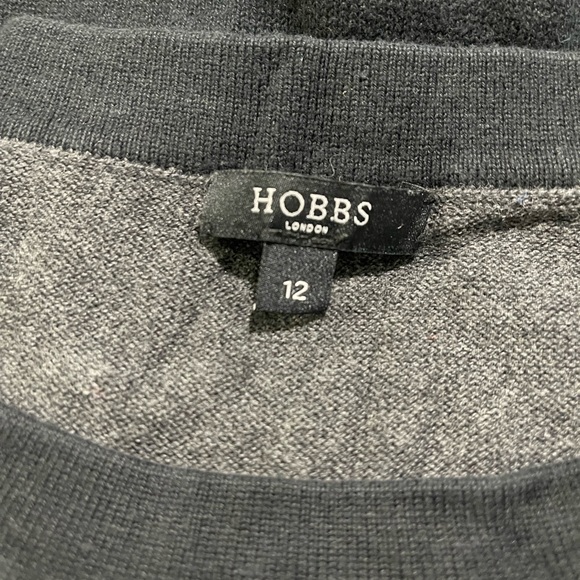 Hobbs London Cashmere Silk Cotton Blend long Sleeve Bodycon Dress Sz 8 (US) - Picture 9 of 14